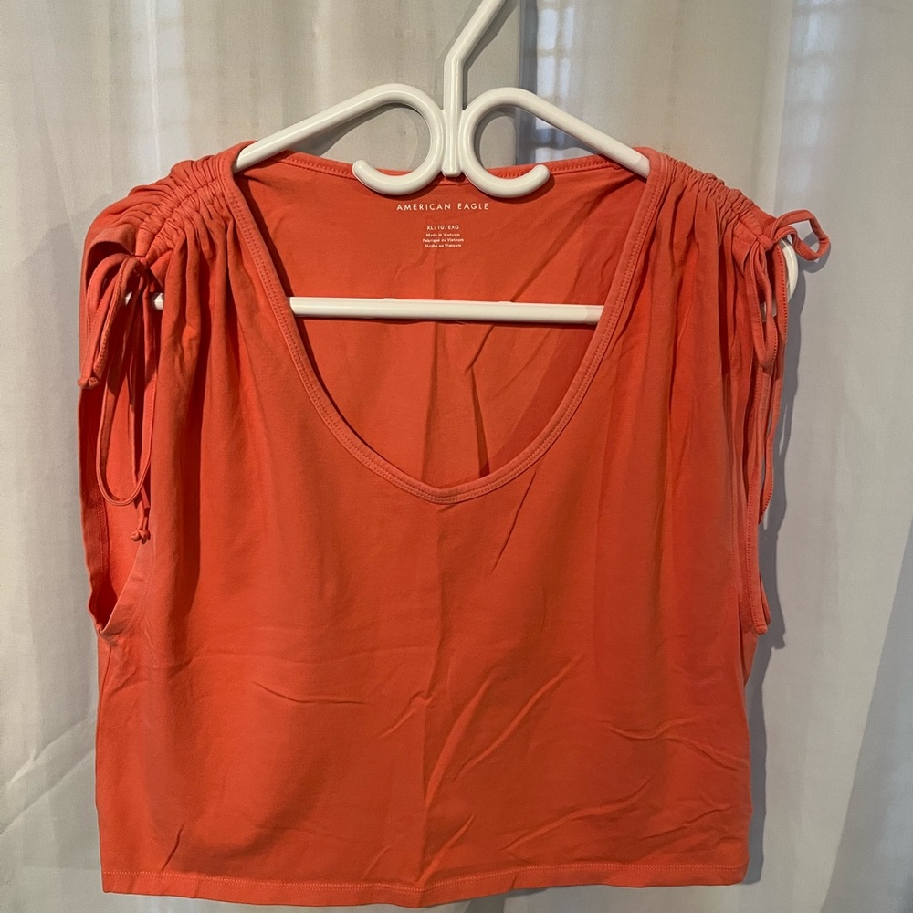 American Eagle Outfitters Women's Coral Top (Women’s XL) - Picture 1 of 2